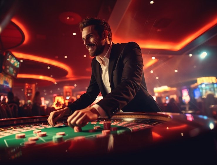 buktiqq Capsa Susun live table with four players and card arrangement zones visible